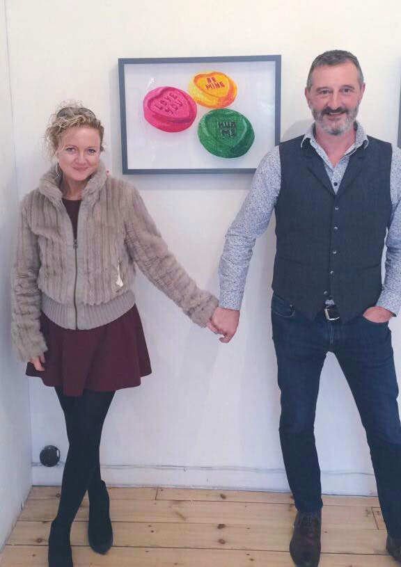Simon Dry and Victoria Dry at Brick Lane Gallery