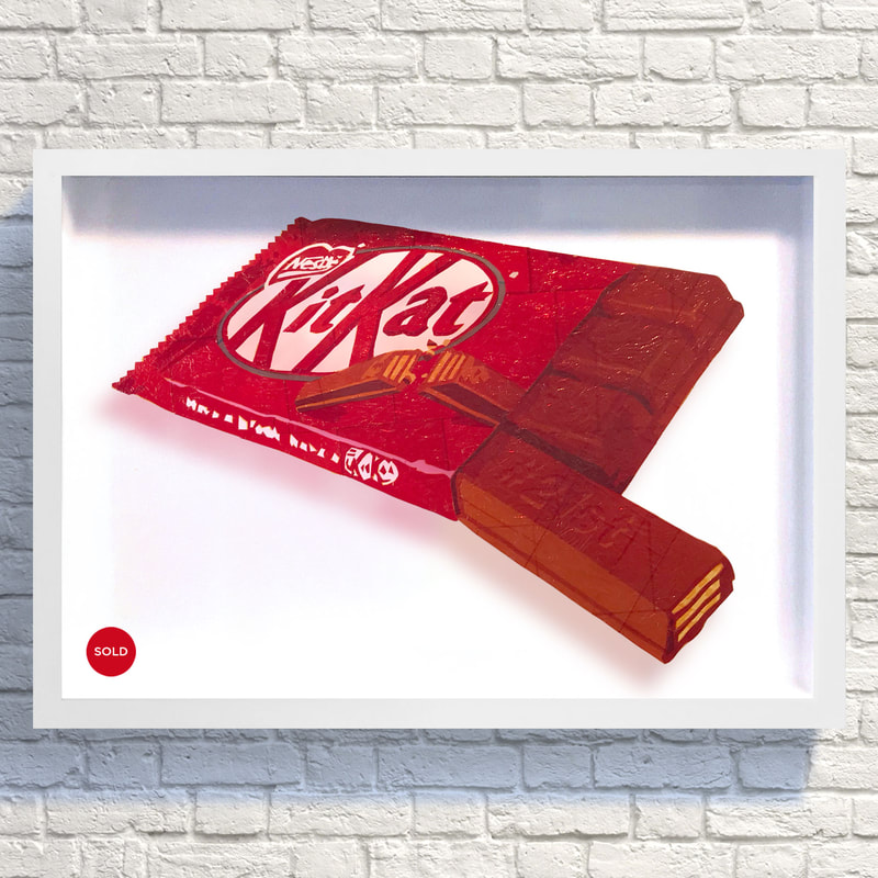 Kitkats SweetArt original - Sold
